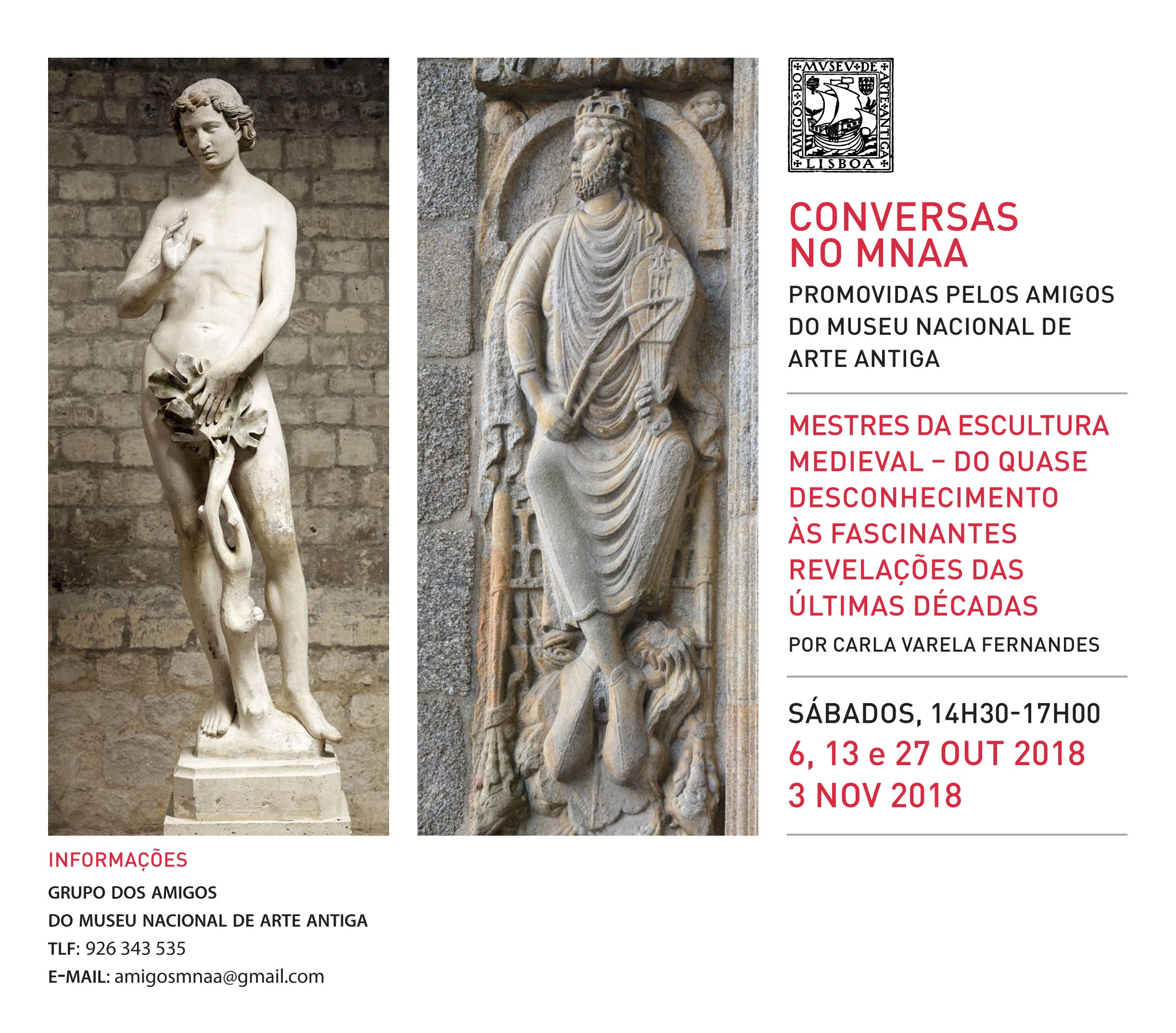 2018 GAMNAA Conversas mestres escultura 2018 GAMNAA Conversas mestres escultura