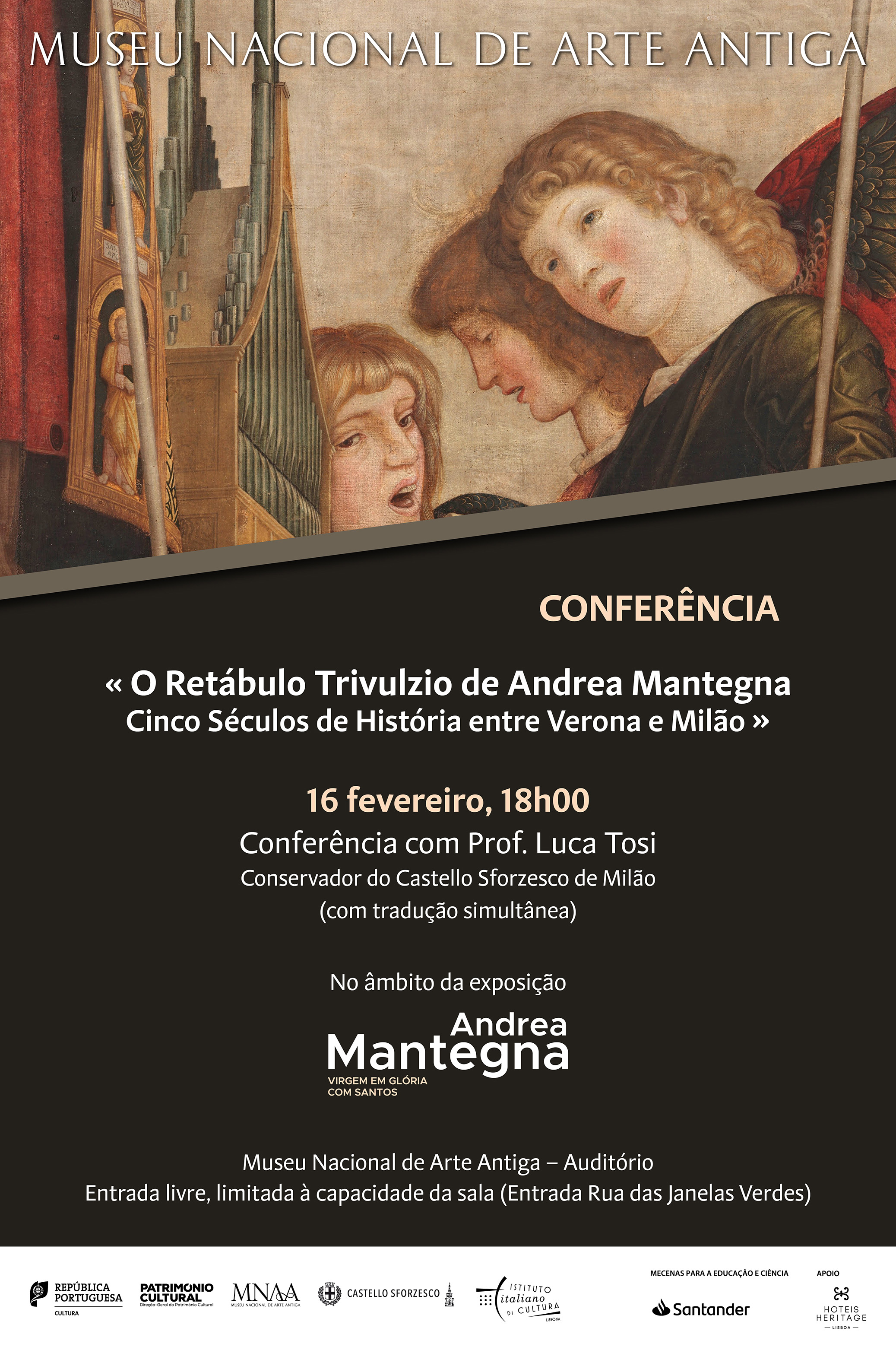 Conferência Luca Tosi - Exposição Andrea Mantegna
